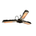 EnerG+ - 1500-Watt Umbrella Mount Infrared Electric Patio Heater-Le chauffe-terrasse infrarouge électrique pour parapluie d'extérieur Energ+ se fixe facilement à la plupart des tailles de parapluie