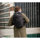 Swissdigital - Sac à dos noir NEPTUNE avec localisateur SDD-10