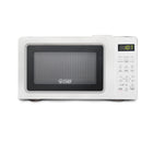 Commercial Chef - Four à micro-ondes de comptoir de 0,7 pi³ et 700 W - Blanc-Commandes numériques : Réchauffez les aliments de 99 secondes à 99 minutes grâce à un affichage numérique facile à utiliser avec éclairage LED. Ce micro-ondes de comptoir comprend un signal de minuterie précis une fois terminé.