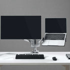 IntekView - Support universel pour ordi portable pour bras de moniteur-Dimensions: 8,6 po l x 12,2 po H x 1,5 po P