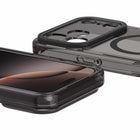 Avana - Coque MagSafe Ice iPhone 17 Pro Max - Cendre-Protection de l'écran et de la baie de la caméra