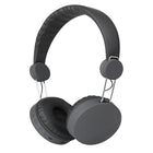 Basic Tech Écouteurs pliables sur l'oreille Bluetooth, pour enfants - Charbon-5