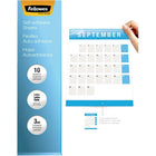 Fellowes - Pochette auto laminage - lettre 3 mil - paquet de 10-Pratique et facile à utiliser. Une feuille lamine les documents recto-verso et deux feuilles laminent les documents recto-verso.