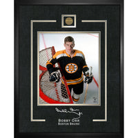 Bobby Orr 16x20 Replica Signature Frame Bruins - Impression encadree - 16" x 20"-Qualité supérieure - virtual frames