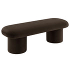 Modway - Orla Performance Velvet Banc - Marron chocolat-8