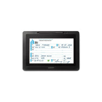 Wacom - Écran à stylet interactif DTU-1031AX-Confort d'utilisation optimal grâce au panneau LCD couleur de 10,1 pouces, résolution 1024 x 600, qui permet de visualiser et de signer facilement des documents.