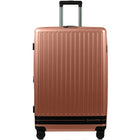 CHAMPS - Ensemble de bagages extensibles  3 pièces - à parois rigides Collection Fresh II - Rose-Serrures TSA sur les 3 pièces