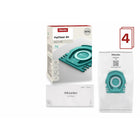 Miele - Sacs à poussière HyClean Air TU-Filtration avancée - Grâce notamment à l'hydrochargement des deux couches intérieures du sac à poussière à cinq couches, le système de filtration AirClean de Miele retient 99,99 % des particules de poussière fines, contribuant ainsi à réduire la poussière en suspension dans l'air et à assurer un nettoyage en profondeur.