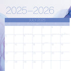 Cambridge - Calendrier mural annuel effaçable à sec aqueux 2025-2026 - 23 7/8 po H x 36 po l - anglais-À utiliser avec un marqueur effaçable à l’eau (vendu séparément)