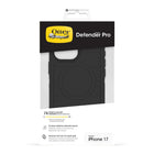 Otterbox - Étui Defender Pro MagSafe avec Contrôle de la Caméra Noir pour iPhone 17-Aimants intégrés se fixent fermement aux chargeurs et accessoires MagSafe