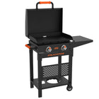 Blackstone - Plaque chauffante sur chariot 22 po avec couvercle-Surface de cuisson de 22 po – 361 po²