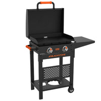 Blackstone - Plaque chauffante sur chariot 22 po avec couvercle-Surface de cuisson de 22 po – 361 po²