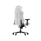 Blacklyte - Fauteuil de jeu ergonomique à dossier haut Athena - Blanc-Comprend un appui-tête en mousse à mémoire de forme et des oreillers de soutien lombaire pour plus de confort