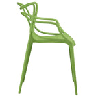 Modway - Entangled Ensemble à manger Ensemble de 4 - Vert-Aucune assemblée requise
