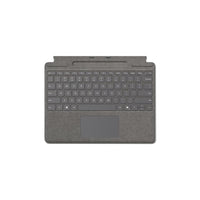 Microsoft - Clavier signature Surface Pro avec rangement pour stylet - Bilingue - Clé copilote - Platine commercial-Interface : Magnétique