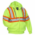 Forcefield - Sweat à capuche de sécurité Deluxe, citron vert, très grand (024-P834J)-Polyester couleur citron vert