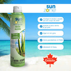 Sunzone - Spray après-soleil à l'aloe vera - 177 ml - Paquet de 12-Usage externe uniquement