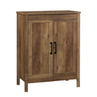 Sauder - Meuble de rangement - Pin rural-Rangement multi-pièces:  Cette armoire fonctionnelle peut répondre à vos besoins de rangement dans diverses pièces – salon, cuisine, buanderie ou salle de bain