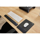 Fellowes - Repose-poignet pour souris Breyta XL avec coussin HEX - Noir-Fabriqué avec 74 % de contenu recyclé post consommation et entièrement recyclable grâce au programme de reprise de Fellowes