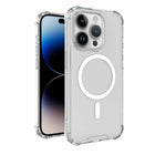 Blu Element - Coque DropZone robuste avec MagSafe pour iPhone 16 Pro Max - Transparente-Coins absorbant les chocs avec AirPockets renforcés