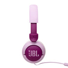 JBL - Junior 320 Casque supra-auriculaire filaire pour enfant - Mauve-L’emballage sans plastique comprend un jeu d’autocollants JBL ludique. pour que les enfants puissent personnaliser leur casque