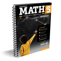 Dynamic Math book Alberta 5e année-Couvre le programme de mathématiques de 5e année de l'Alberta