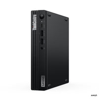 Lenovo - Ordinateur de bureau ThinkCentre M75q Gen 5 - AMD Ryzen 5 PRO 8500GE - AMD Radeon 740M - SSD 512 Go - 16 Go de RAM - Windows 11 Pro - Noir-Le processeur AMD Ryzen 5 PRO 8500GE alimente des applications gourmandes en CPU avec six cœurs et peut être amplifié jusqu’à 5,0 GHz
