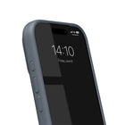 Ideal of Sweden - Étui Silicone MagSafe Bleu Nuit pour iPhone 17 Pro-Doublure protectrice en microfibre