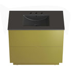 Modway - Quantum 36" Vanette de salle de bain - Or noir-7
