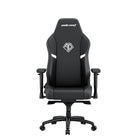 Anda Seat - Phantom King Pro Chaise de jeu Premium - Noir/Blanc-Roues en pu haut de gamme: Déplacement silencieux et fluide, conçues pour protéger tous types de sols avec une base en nylon robuste