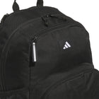Adidas - Sac à dos Midway - Noir/Blanc-Deux pochettes latérales en filet pour bouteilles à eau pouvant contenir des bouteilles de 32 oz.