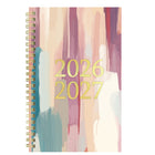 Blueline - Agenda Scolaire Hebdomadaire/Mensuel 13 Mois De Juillet À Juillet - 8 po H x 5 po l - Motif Splash - Anglais-Présentation hebdomadaire lignée