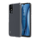 AXS - ULTRA CLEAR Étui testé contre les chutes pour TCL 40 XE 5G - Transparent-Protection anti-UV pour afficher clairement le design original de votre cellulaire
