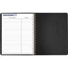 AT-A-GLANCE - Agenda hebdomadaire 2025 - 8 3/4 po H x 6 7/8 po l - noir - anglais-Reference de calendrier de 12 mois