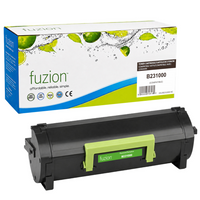 fuzion - Lexmark B231000 Cartouche de toner compatible - Rendement standard - Noir-Noir