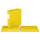 Davis Group Super économie, Reliure à anneaux ronds 1.5 po, paquet de 6 – Jaune-1.5 po