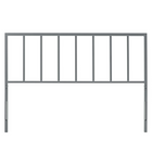 Modway - Tatum Métal Tête de lit jumelée - Gris-Assemblée requise