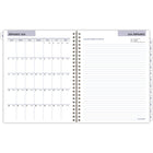 AT-A-GLANCE - Recharge hebdomadaire/mensuelle de direction 2026 pour G545-2 pages/semaine/mois - 8 3/4 po H x 6 7/8 po l - anglais-Imprime en noir et bleu sur papier ameliore resistant aux bavures