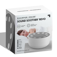 Sharper Image - Appareil à bruit blanc pour thérapie du sommeil -Sons Apaisants De La Nature : Fermez Les Yeux Et Apaisez Votre Esprit Grâce Aux Sons Apaisants De La Nature, Au Bruit Blanc Ou À L’une Des Mélodies Relaxantes Présentées Sur L’appareil À Bruit Blanc Pour Thérapie Du Sommeil Sharper Image.