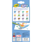 Crayola - Crayons de couleur SWIRL, 12/boîte, paquet de 12-FOURNITURES SCOLAIRES : Renvoyez les enfants à l'école avec de quoi sourire ! Ces crayons de couleur uniques transforment le travail scolaire quotidien en quelque chose d'étonnant grâce à des couleurs uniques et inattendues !