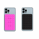 Blu Element - Poignée PhoneSquid - Noir & Fuchsia - Paquet de 2-Compatibilité universelle : fonctionne avec tous les smartphones