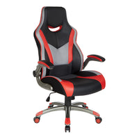 DESIGNlab By OSP - Chaise de jeu Uplink - Accents multicolores-Accoudoirs rembourrés rabattables