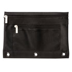 Pep Rally - Pochette Filet 3 Anneaux - Noire-Polyester 600D durable avec revêtement TPE