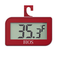 BIOS Professional - Thermomètre numérique de réfrigérateur et congélateur-Installation murale ou sur une surface