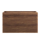 Modway - Render Support mural de 36" Armoire de toilette de salle de bain (lavabo non inclus) - Noyer-Vanité moderne du milieu du siècle