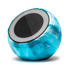 Speaqua - Haut-parleur portatif Bluetooth étanche Barnacle X avec stockage intégré (2 000 chansons) - Bleu mer-Mémoire interne 8 Go
