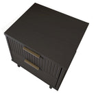 Manhattan Comfort Granville Modern Dresser and Nightstand Set - Dark Grey-10