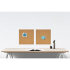 Quartet - Dalle de liège autocicatrisante - 12 po x 12 po - Sans cadre - Lot de 2-OPTIONS DE MONTAGE : Personnalisez facilement le tableau pour l’adapter à votre espace et à vos besoins. Il peut être utilisé individuellement ou comme partie d’une unité pour créer un tableau plus grand. Les carrés adhésifs fournis fixent fermement le tableau au mur. 
