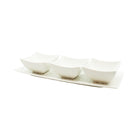 Bowring - Shalimar ensemble de service 4 pièce - Blanc-Ces articles de service simples, superbes et modernes