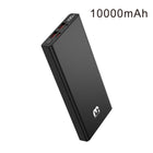 MyBat - Batterie externe Pro 10 000 mAh 20 W - Noir-Double charge rapide avec USB-C PD 20W et USB QC 18W